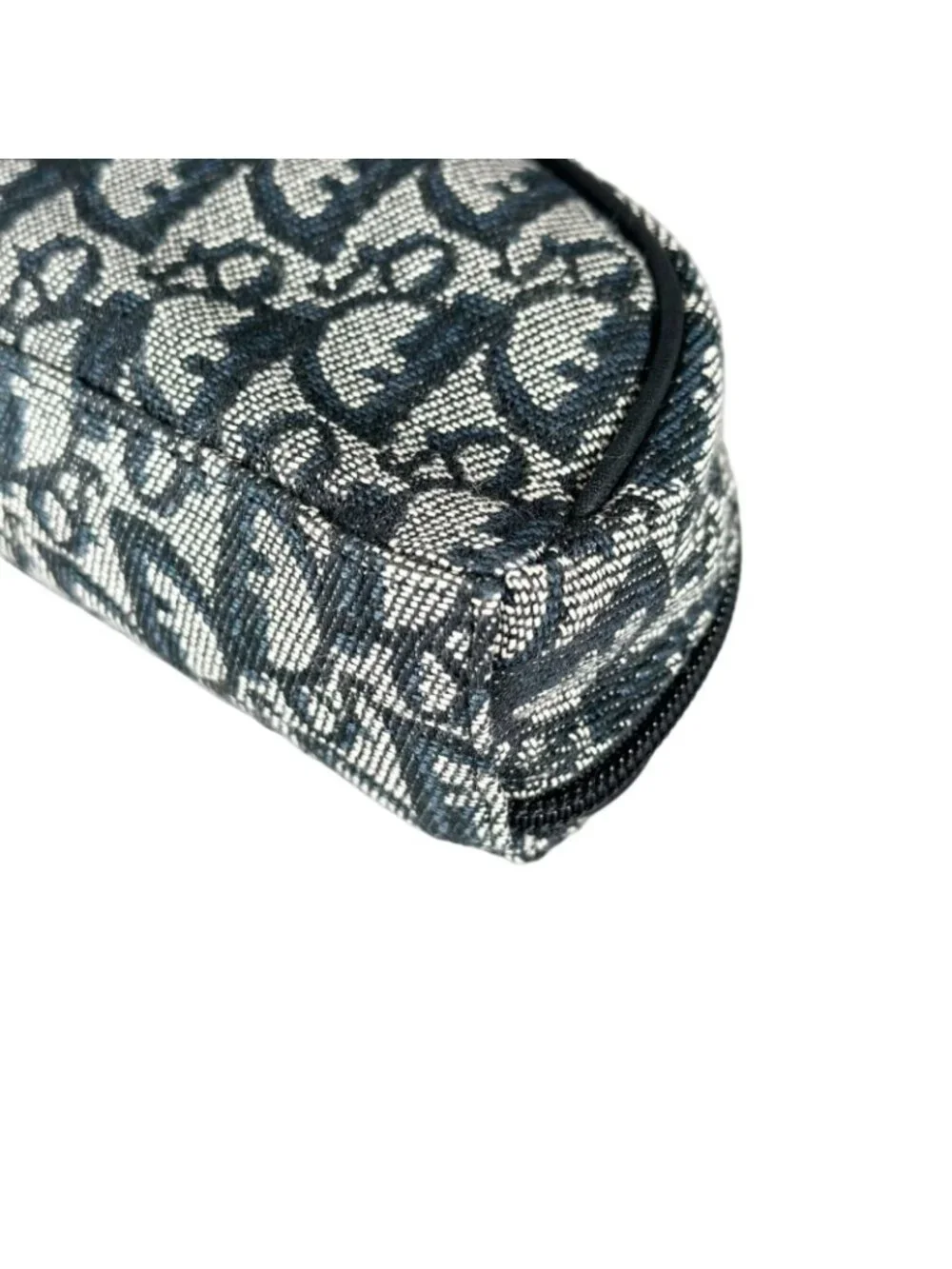 Dior Trotter Saddle Pouch Canvas Navy